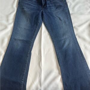J Brand Blue Mayflower Jeans